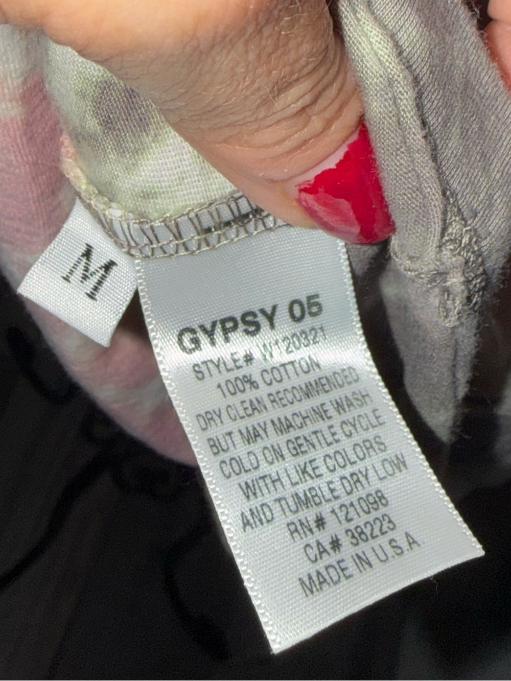 Gypsy 05 made in Hollywood Pink Tie-Dye Ruffle Sundress - Picture 4 of 4
